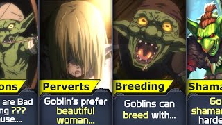 HIDDEN FACTS ABOUT GOBLINS FROM GOBLIN SLAYER  THAT YOU WONT LEARN ANYWHERE ELSE [upl. by Audri]