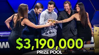 Chasing 3190000 WPT Montreal Thrills amp Tournament of Champions Final Table [upl. by Atilef]