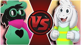 RALSEI vs ASRIEL DREEMURR Undertale vs Deltarune Animation  Cartoon Fight Club Episode 293 [upl. by Rettke]