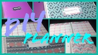 DIY Planner In A Notebook [upl. by Acemat510]