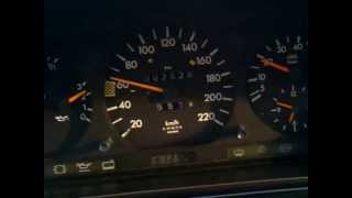 w124 230e ride oil pressure question [upl. by Emolas]