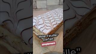 Recette Mille Feuille facile à la maison 👆ICI👆 version plus longue dans mes vidéos [upl. by Esened]