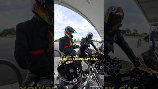 The audacity of KingCity636 🎥 Insta360 X4 360camera bikerchick bikelife bikergirl [upl. by Gewirtz389]