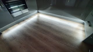 DIY Led Kitchen Plinth Lights multi white [upl. by Shem]