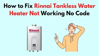 How to Fix Rinnai Tankless Water Heater Not Working No Code [upl. by Jollenta812]