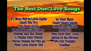 The Best Duet Love Songs Collection [upl. by Allenaj301]