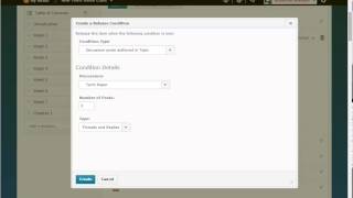 D2L Brightspace v104 Creating Release Conditions [upl. by Royden]