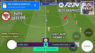 FIFA 16 Mobile Mod 24 Original Patch V12 Updated ApkDataObb Mediafire  Best Graphics [upl. by Judith]