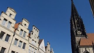 Der Prinzipalmarkt und die Altstadt in Münster Westfalen [upl. by Licko]