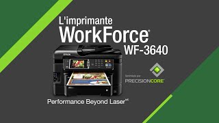 Imprimante multifonction Epson WorkForce WF3640 [upl. by Otrevlig527]