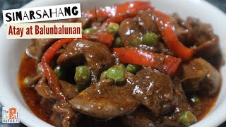 SINARSAHANG ATAY at BALUNBALUNAN  Chicken Liver and Gizzards in Sauce  Chicken Dinner [upl. by Richard]