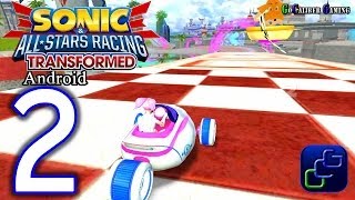 Sonic All Star Racing Transformed Android Walkthrough  Part 2  World Tour Sunshine Coast [upl. by Tracey104]