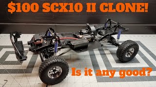 Axial SCX10 II china clone reviewing the Austar chassis [upl. by Drape]