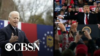 Trump and Biden to campaign for Georgia Senate candidates [upl. by Janessa]