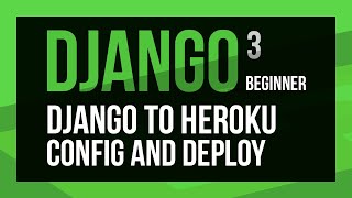 Django to Heroku configure and deploy with GitHub [upl. by Cirederf]