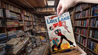 The Haul of Comics From a Basement Packed with Vintage Treasures [upl. by Ahsinirt]