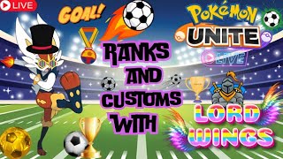 🔴Boom Baam With Vena  Pokemon Unite Live  Lion Force Live  pokemonunite  Rank and Customs [upl. by Notsnarc]