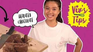 How to Make Aero Chocolate Bars  Viv’s Tips  Food Network [upl. by Whittemore]