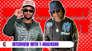 TMac4sho interview  opening up for superstars and lessons learned from them [upl. by Pickett]