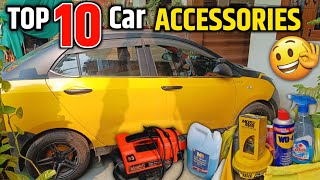 🔥Top 10 Car Accessories जो हर कार owner के पास होनी चाहिए 👌✅ [upl. by Bonner]