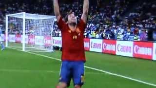 Euro 2012 Final Spain v Italy Jordi Albas goal 20 [upl. by Madancy]