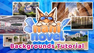 Naninovel Backgrounds Tutorial  Visual Novel plugin for Unity [upl. by Yelkreb89]