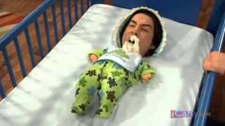 iCarly Baby Spencer Eats Mayonnaise [upl. by Suirtemid]