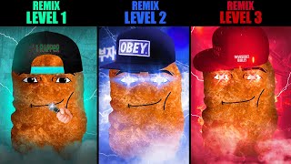 Remix  Level 1 vs Level 2 vs Level 3 Gegagedigedagedago remix phonk memes [upl. by Amsaj]