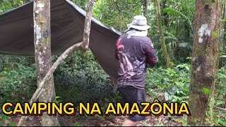 CAÇANDO E ACAMPANDO NA AMAZÔNIA parte 1 [upl. by Tlok281]