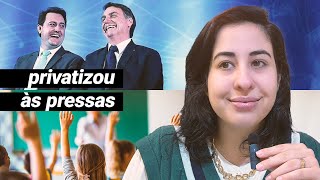 PRIVATIZAÇÃO DAS ESCOLAS PÚBLICAS DO PARANÁ É LOUCURA • Física e Afins [upl. by Enyrhtak]