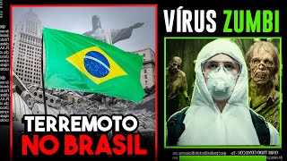 MAIOR TERREMOTO NO BRASIL VULCÃO DESCOBERTO e VIRUS ZUMBI I Absurdos da Semana [upl. by Fons258]