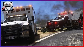 EMS Ambush  Police Department Roleplay  Episode 66 [upl. by Nanyk]