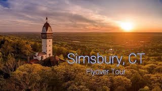 Simsbury Connecticut  Microsoft Flight Simulator Flyover Tour [upl. by Gerrard]