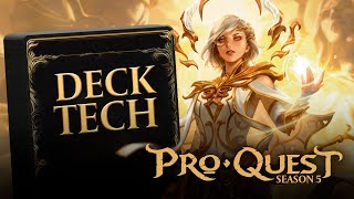 ProQuest Season 5 Deck Tech Prism Awakener of Sol [upl. by Tristis]