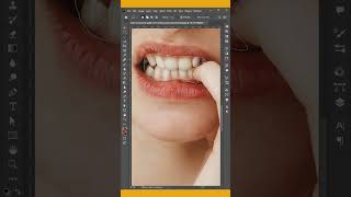 تابعونا للمزيد  كيفية معالجة اصفرار الاسنان في برنامج الفوتوشوب hdesignadv shorts photoshop [upl. by Mellicent]