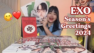 UNBOXING EXO Season’s Greetings 2024 ✨ KAI TT [upl. by Olympia458]