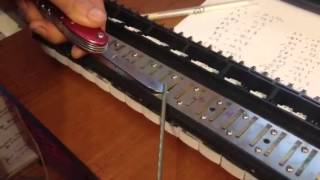 How to Tune a Melodica  Part 1 [upl. by Ebbarta]