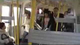 Thriller dance on the tube  Michael Jackson thriller [upl. by Newmann170]