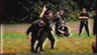 Bujinkan Dojo  Doron Navon  Gyokko Ryu Ganseki Otoshi  1991 [upl. by Gabby]