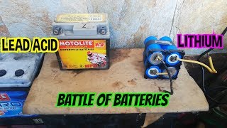 Replacing motorcycle battery with LITHIUM BATTERY [upl. by Suilienroc]