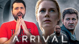 Arrival Movie Reaction First Time Watching WAY BETTER THAN I IMAGINED [upl. by Aynekat]