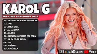 Karol G Mix Éxitos 2024  Lo Más Popular de Karol G 2024 [upl. by Huppert]