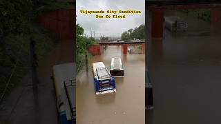 Vijayawada city condition due to Cyclone [upl. by Kotta]