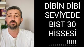 BORSADA DİBİN DİBİ SEYEYE GELMİŞ BİST 30 HİSSESİ… [upl. by Ahtelahs]