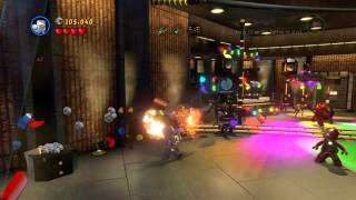 House Party Protocol 100 Completion Guide  LEGO Marvel Super Heroes [upl. by Naillimixam906]