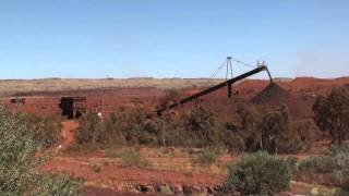 Iron ore mining [upl. by Hoem]