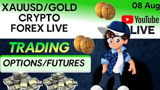 XAUUSDGOLD LIVE XAUUSD LIVE ANALYSIS  XAUUSD LIVE MARKET  080824  FOREX LIVE [upl. by Schram176]