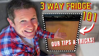 LIVE  3 Way Fridge how to guide  easy mains 12v and gas easy for any Jayco Caravan Camper amp RV [upl. by Traweek]