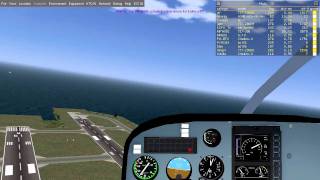 FlightGear 20 EC130 Test Flight [upl. by Ardnwahs]