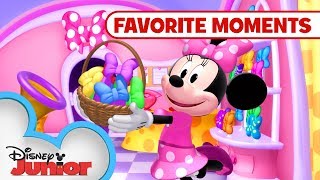 BowToons Pet Adventures 🐇  Compilation  Minnies BowToons  disneyjr [upl. by Edmead]